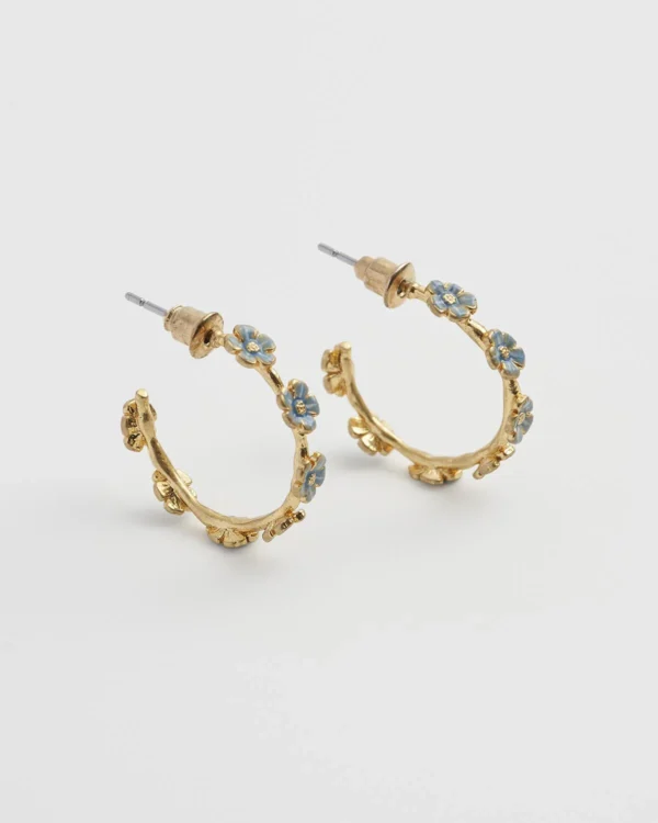 Fable Forget-Me-Not Stud Hoops