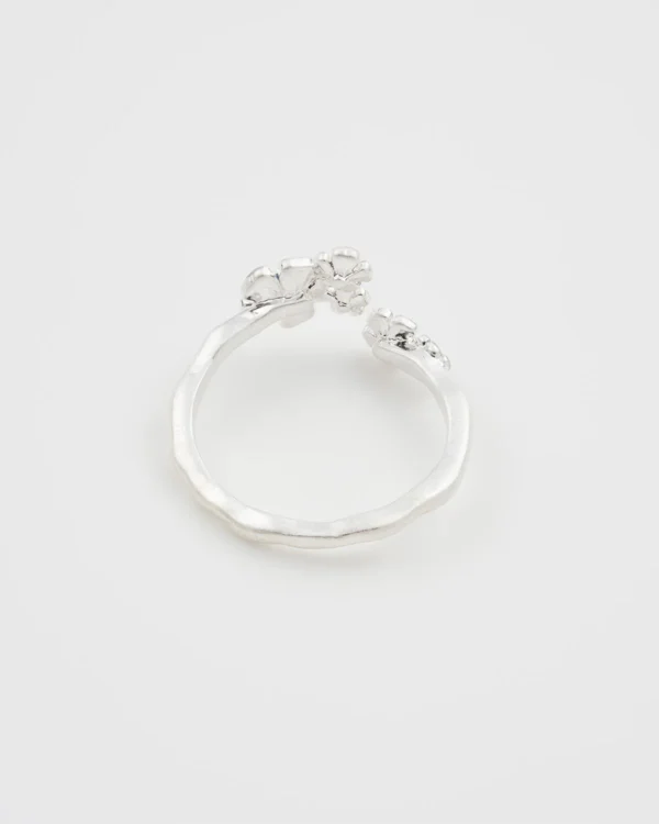 Fable Forget Me Not Silver Ring - Image 3