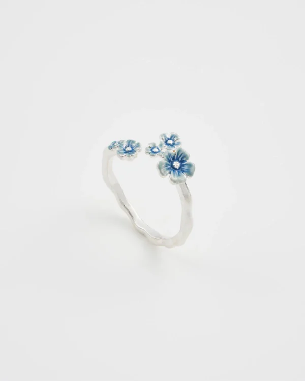 Fable Forget Me Not Silver Ring
