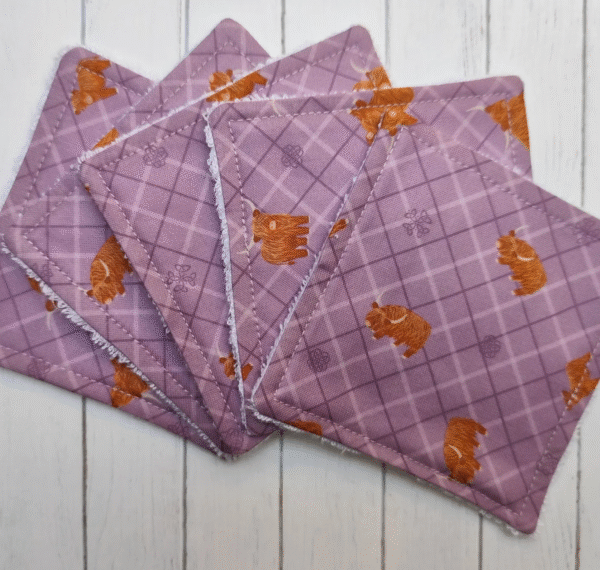 Scottish Fabric Face Wipes -  Mixed - Image 2