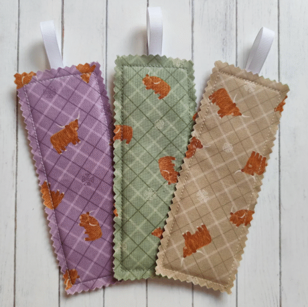 Scottish Fabric Bookmark - Image 2