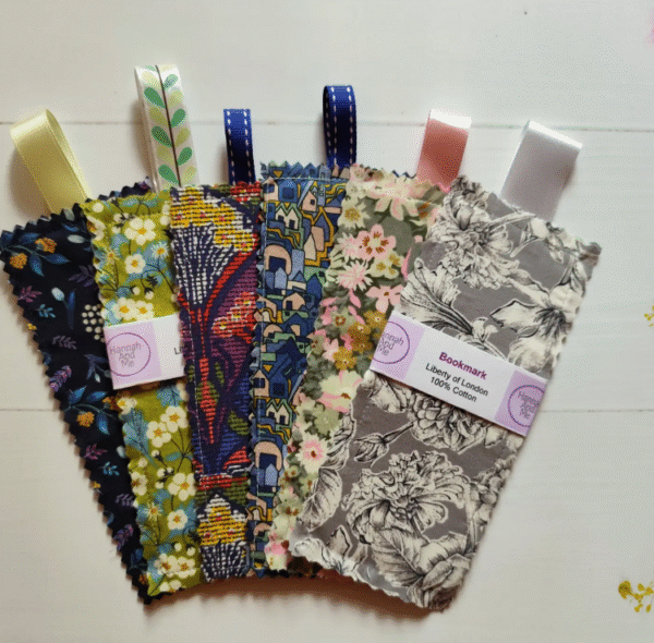 Liberty London Fabric Bookmark