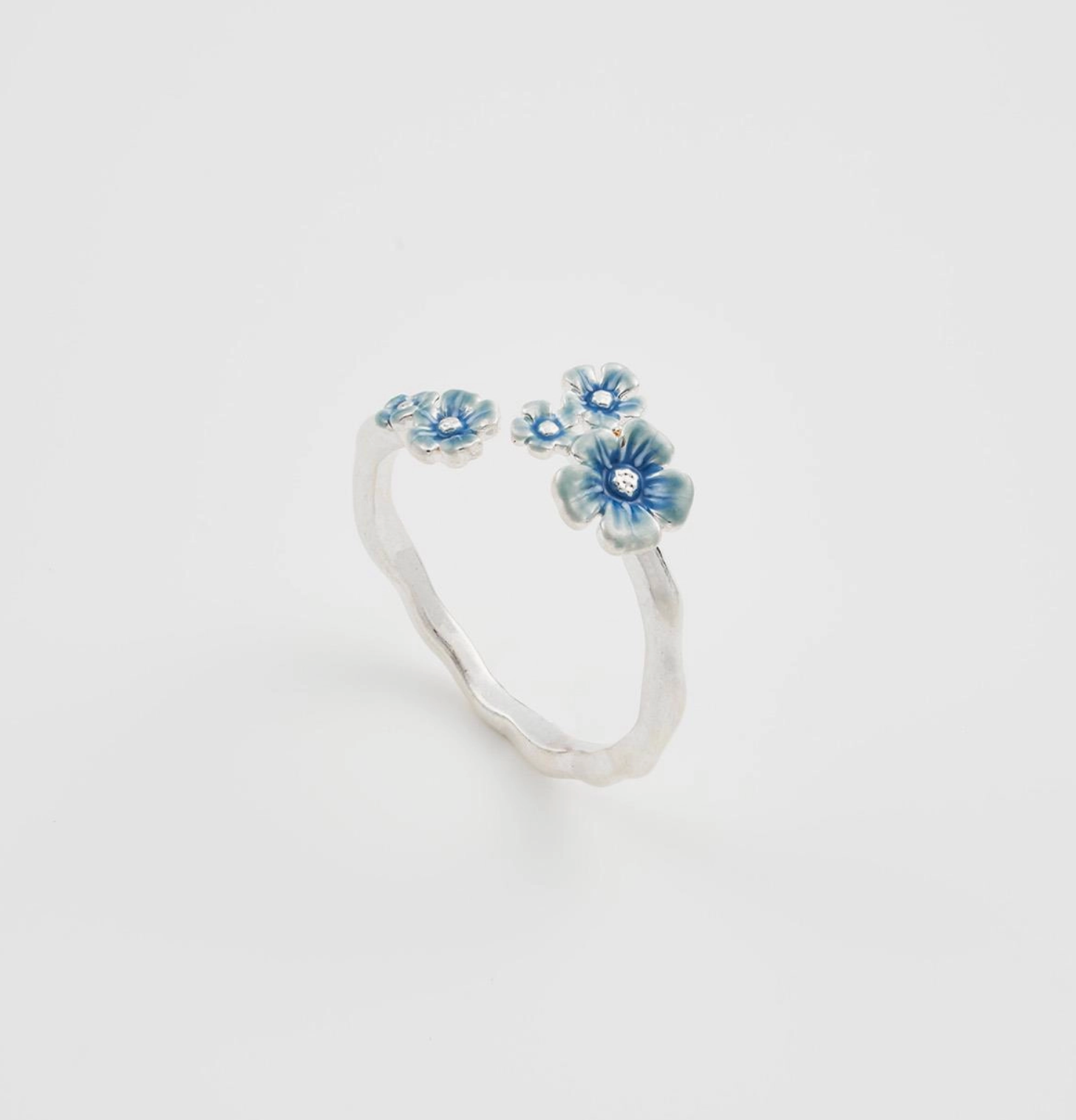 Fable Forget Me Not Silver Ring
