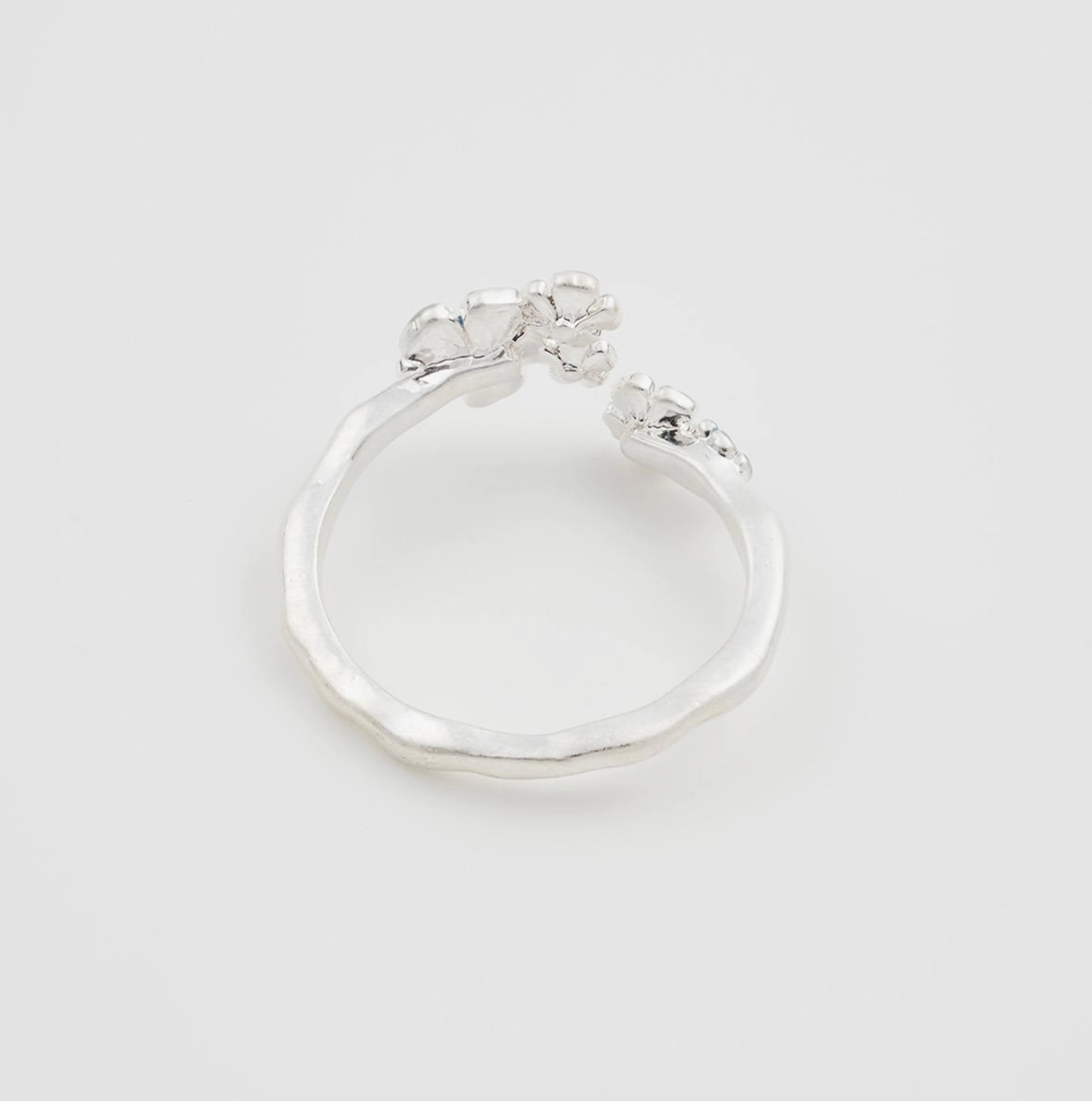 Fable Forget Me Not Silver Ring - Image 3